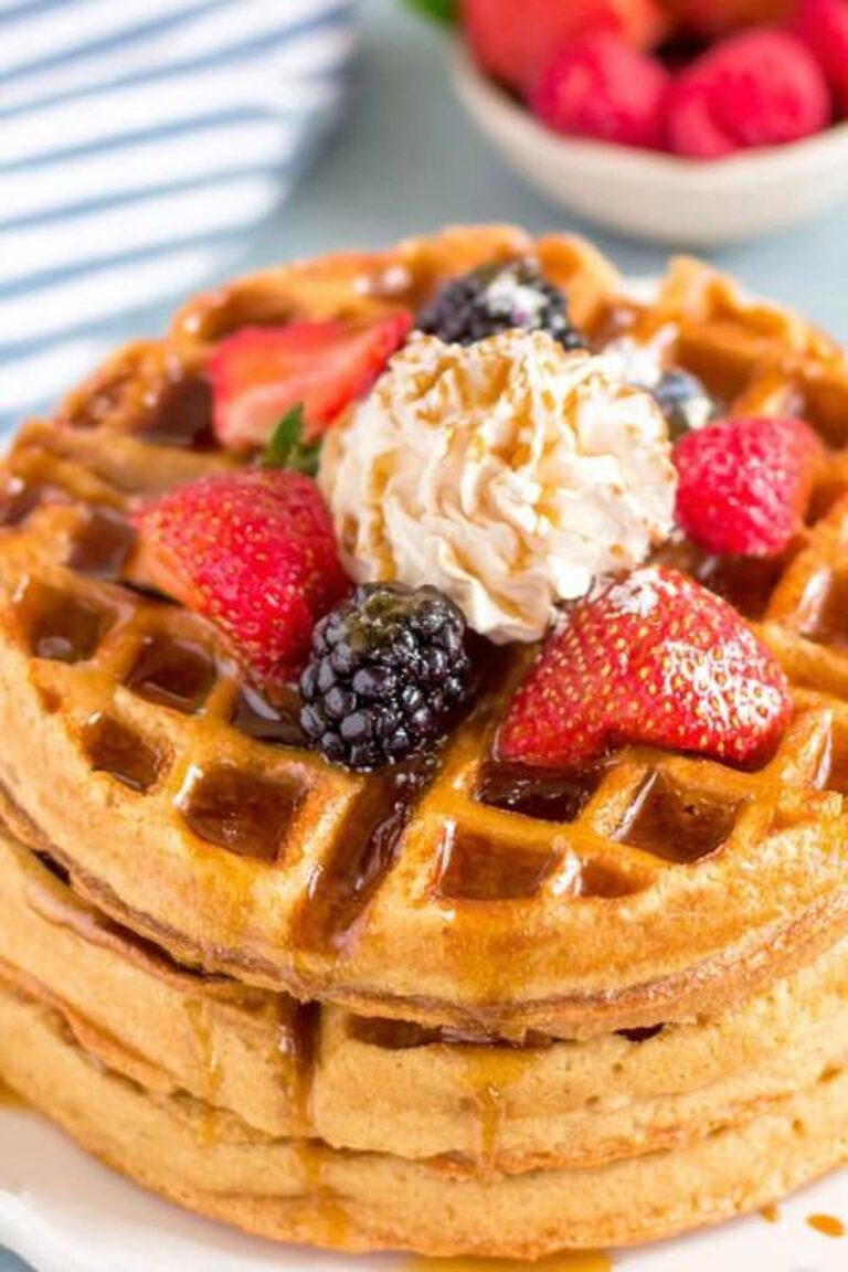Buttermilk Cornbread Waffles