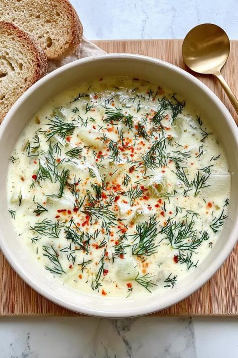 Creamy Dill Pickle Soup