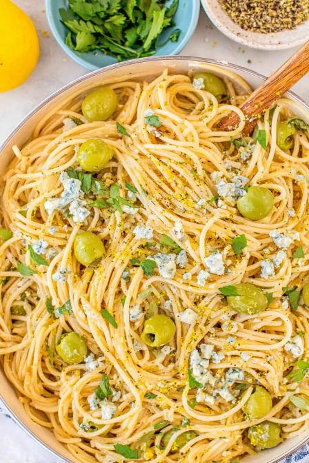 Dirty Martini Pasta