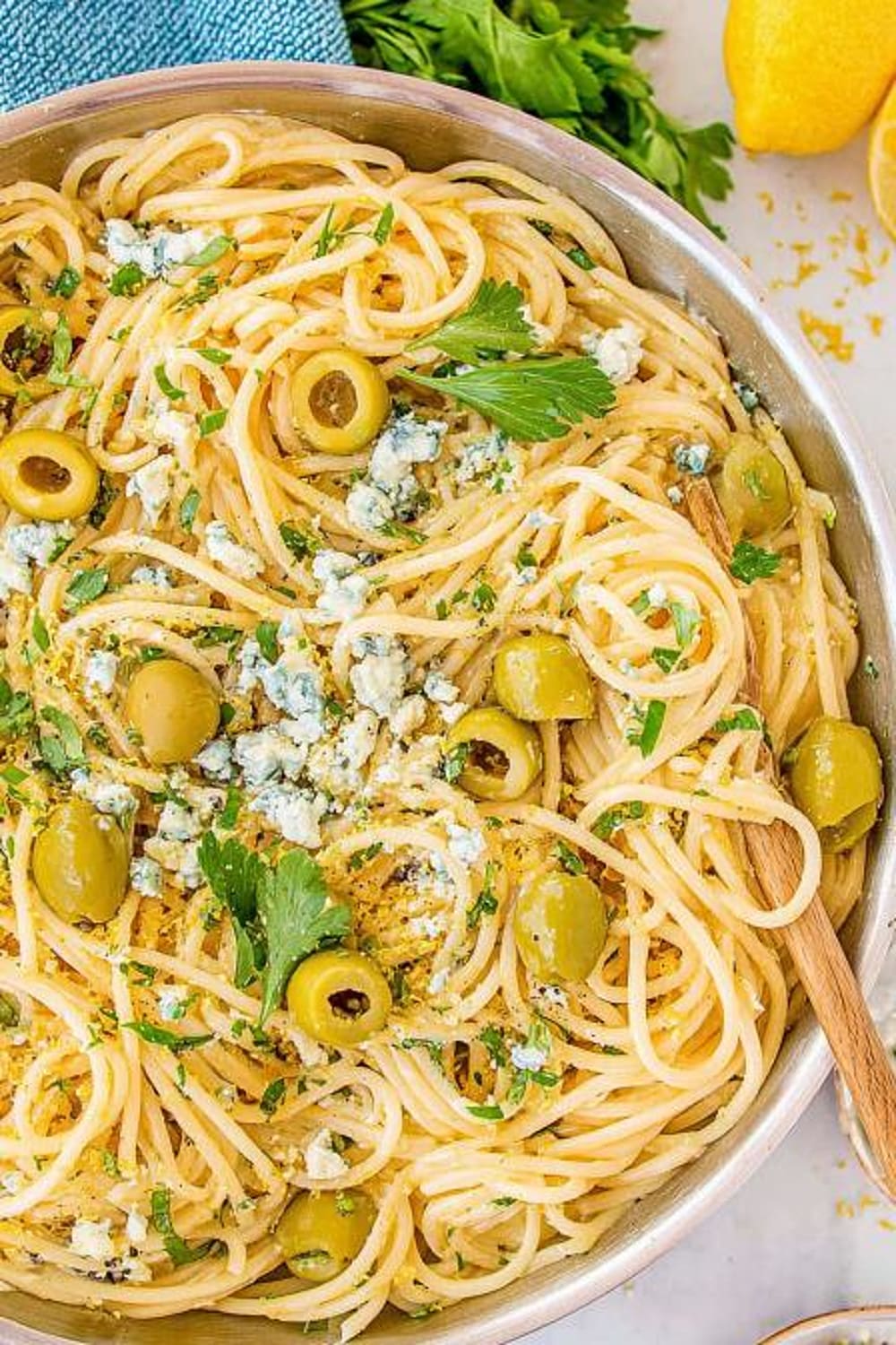 Dirty Martini Pasta