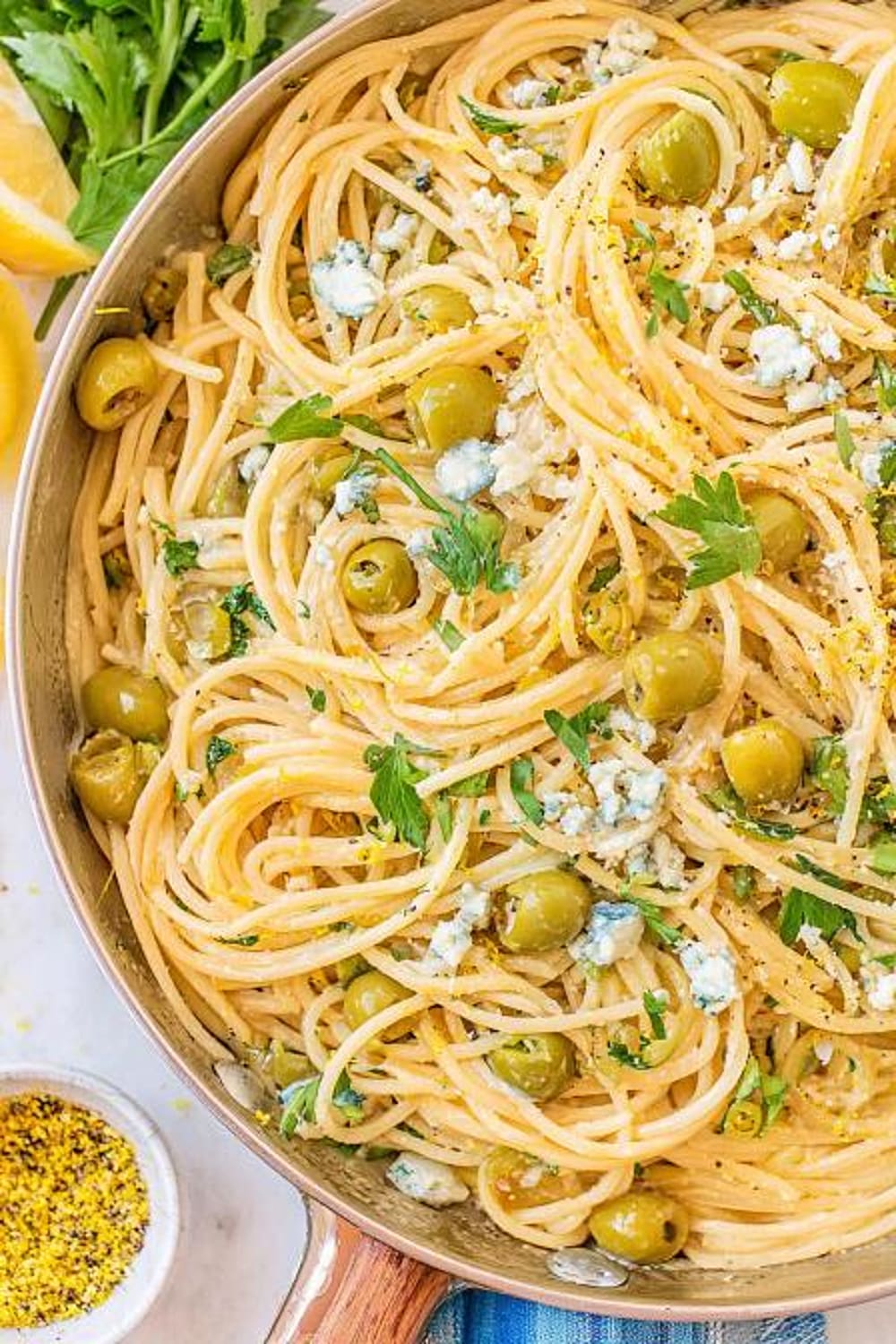 Dirty Martini Pasta