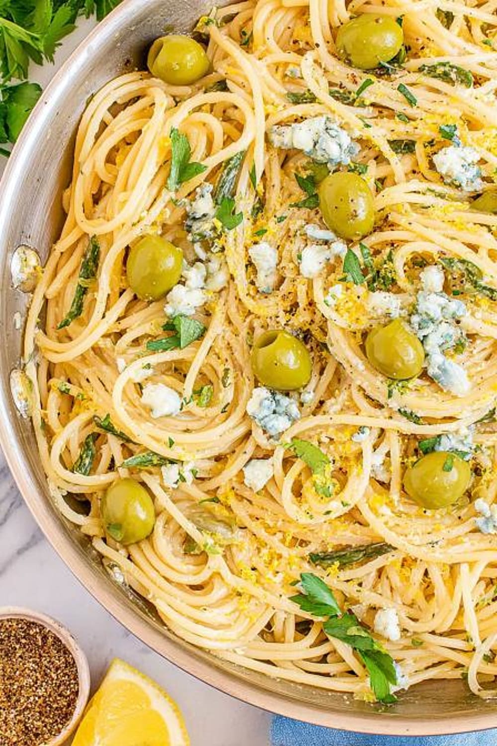 Dirty Martini Pasta