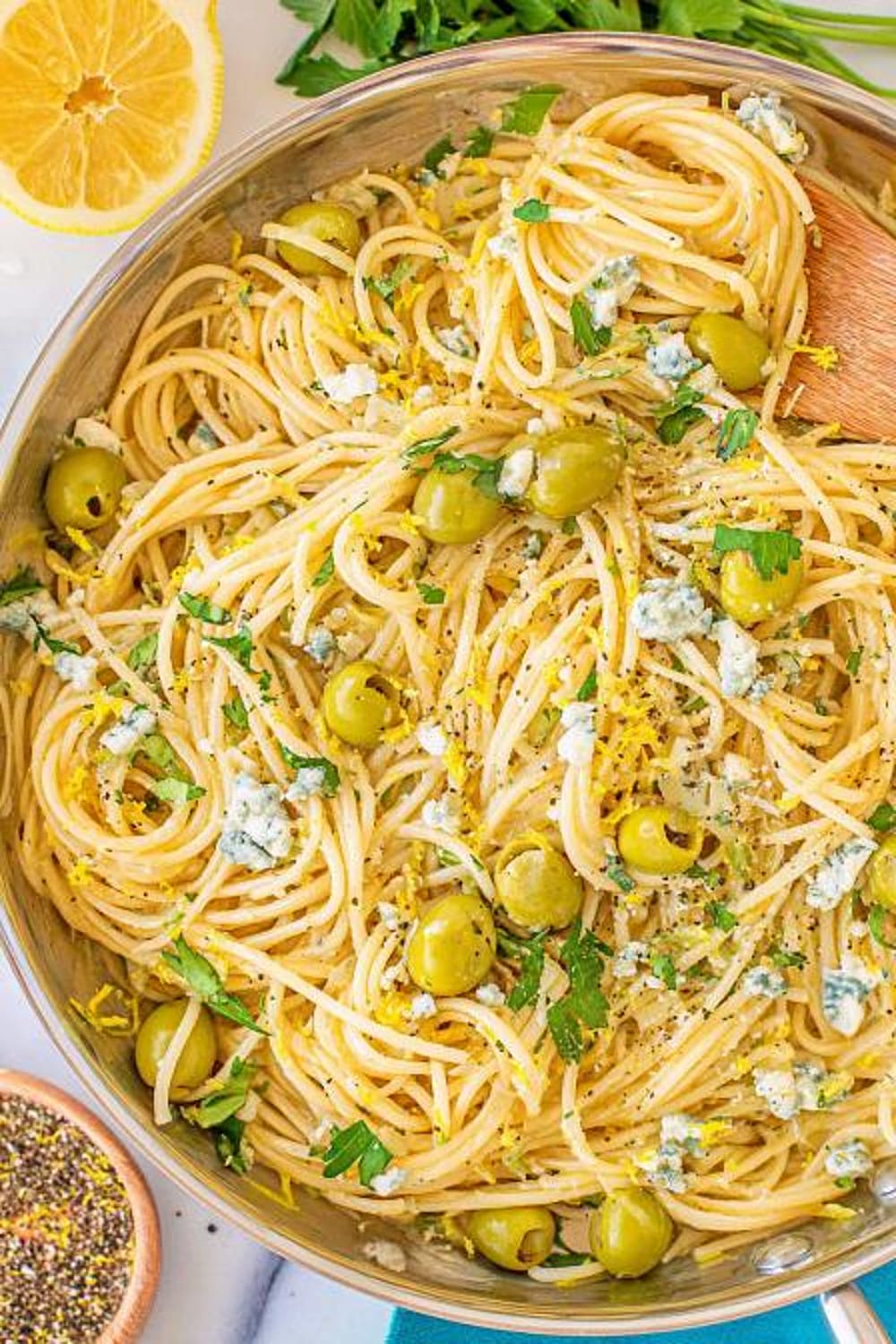 Dirty Martini Pasta