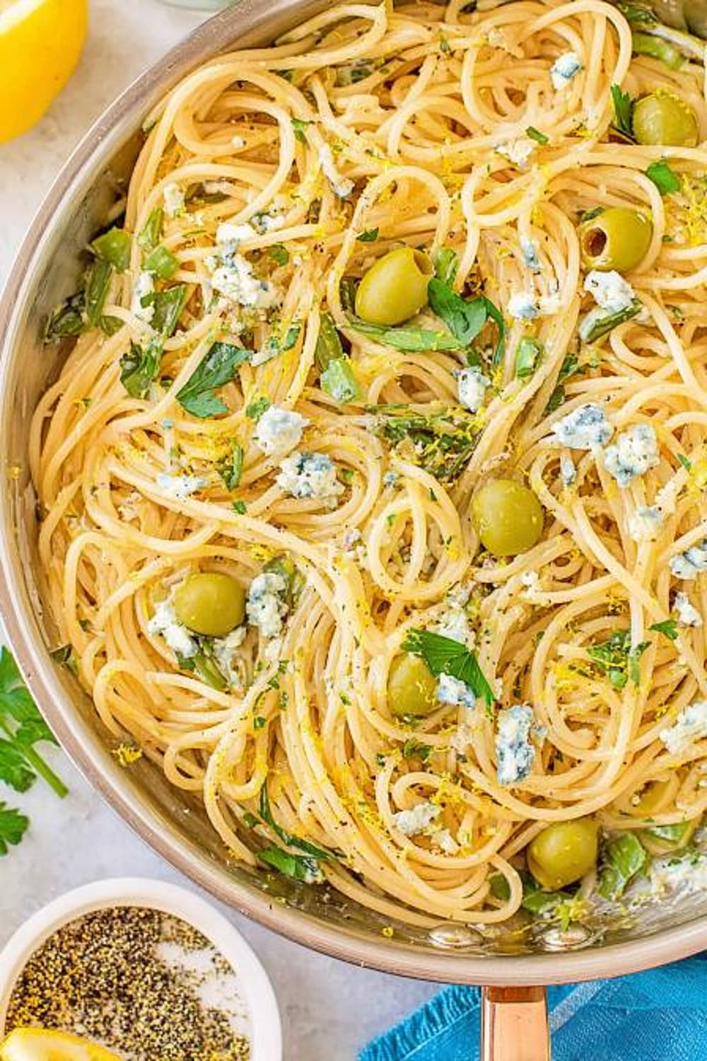 Dirty Martini Pasta