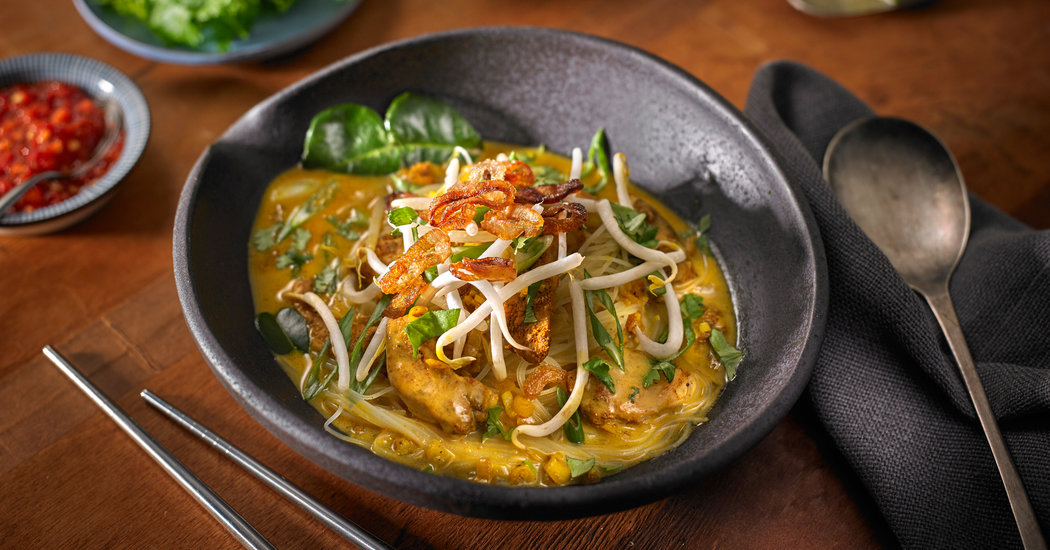 Coconut Curry Noodle Soup