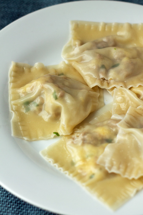 Turkey Tomato Basil Ravioli Filling