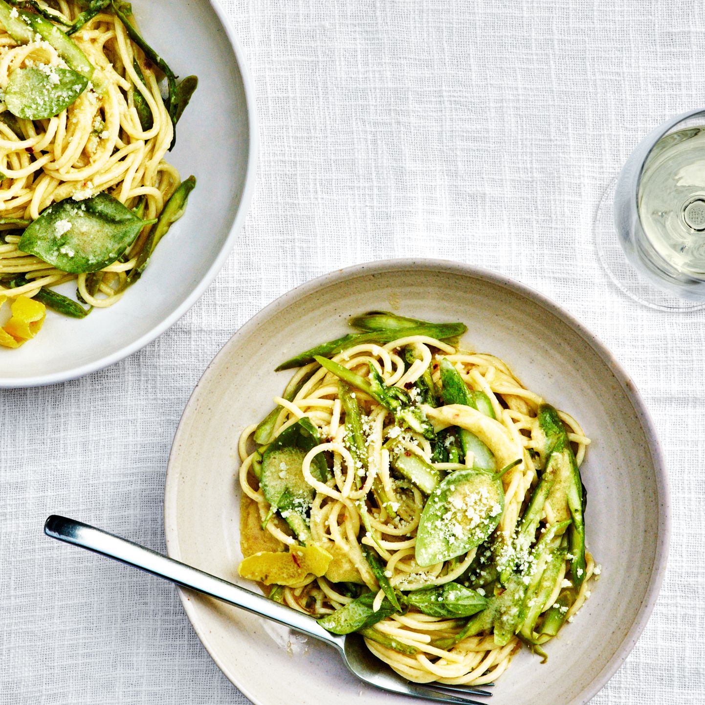 Asparagus, Lemon, and Parmesan