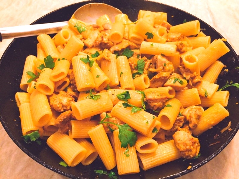 Pork Shawarma Pasta