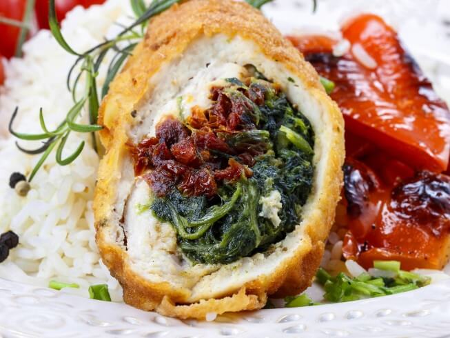 Spinach and Feta Chicken Breast