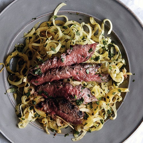 Chimichurri Beef Pasta