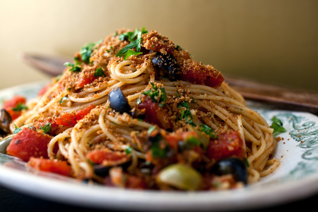 Sicilian Beef Pasta with Capers