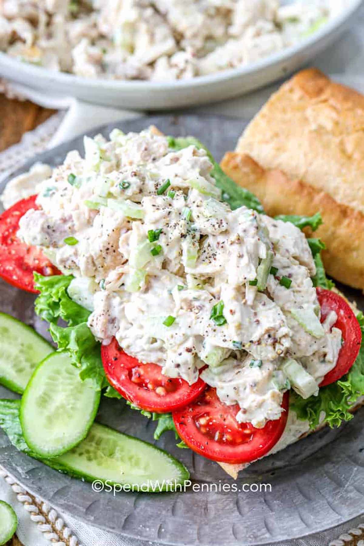 Classic Creamy Chicken Salad