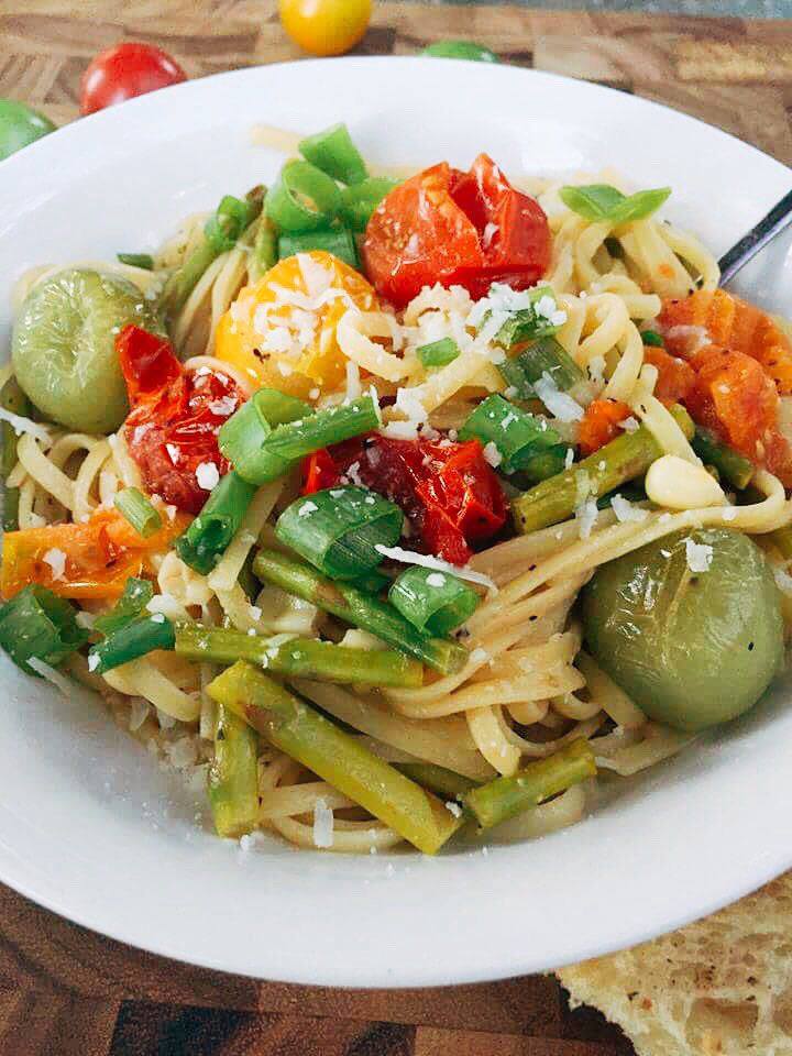 White Wine and Garlic Primavera