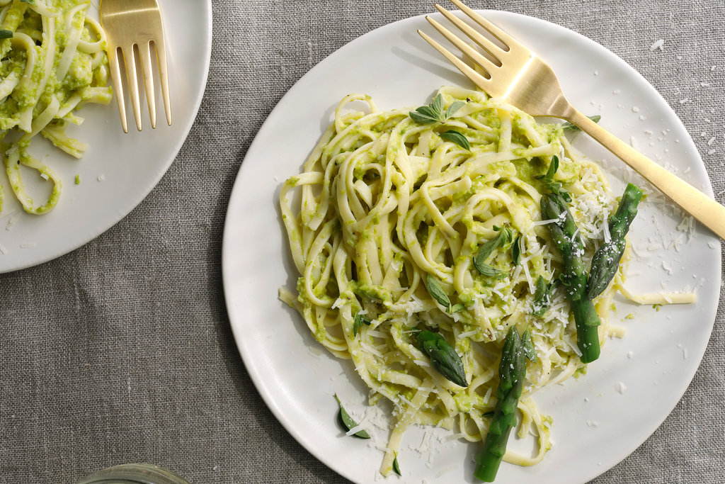 Asparagus Pesto Linguine