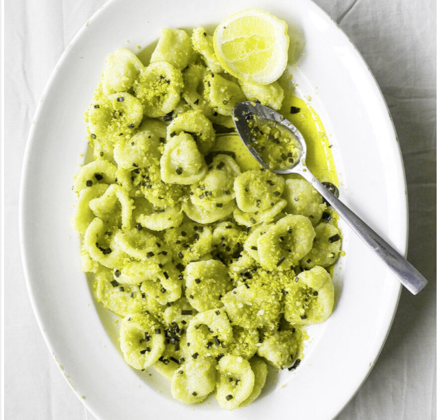 Spicy Garlic and Oil Orecchiette