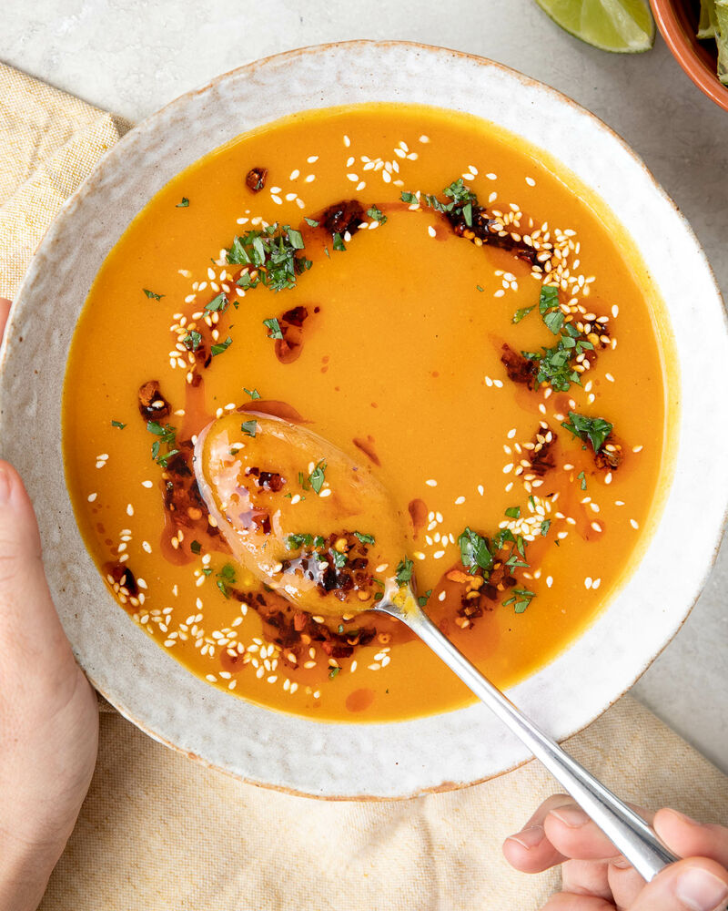 Carrot Harissa Soup