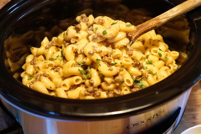 Cheesy Hamburger Pasta
