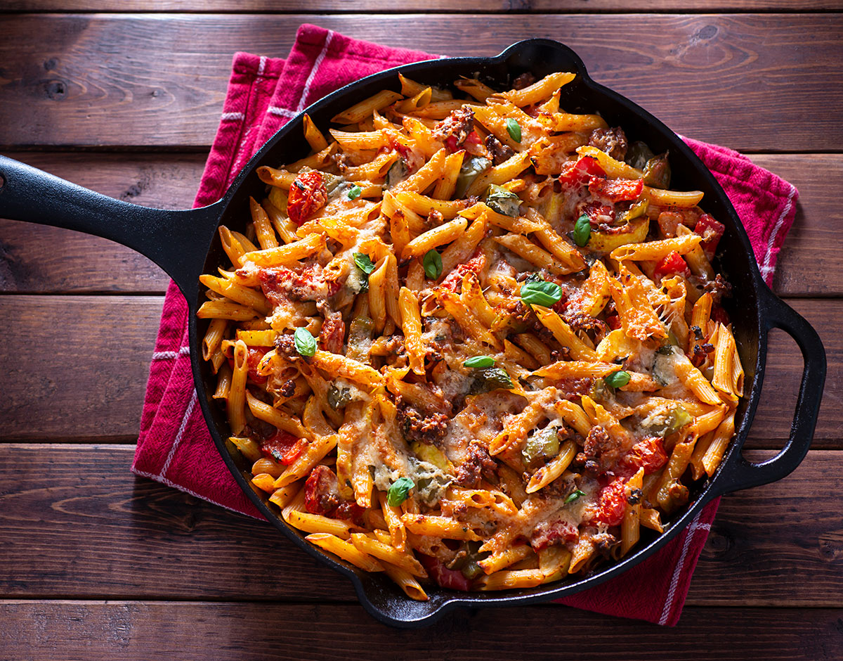 Sun-Dried Tomato Beef Pasta