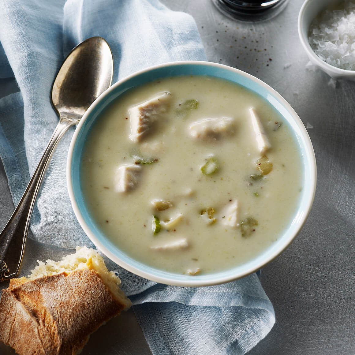 Creamy Celery Chicken Soup