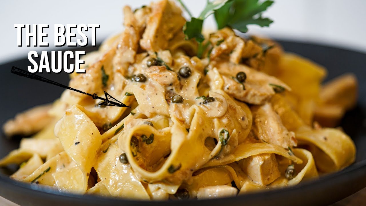 Peppercorn Chicken Cream Pasta