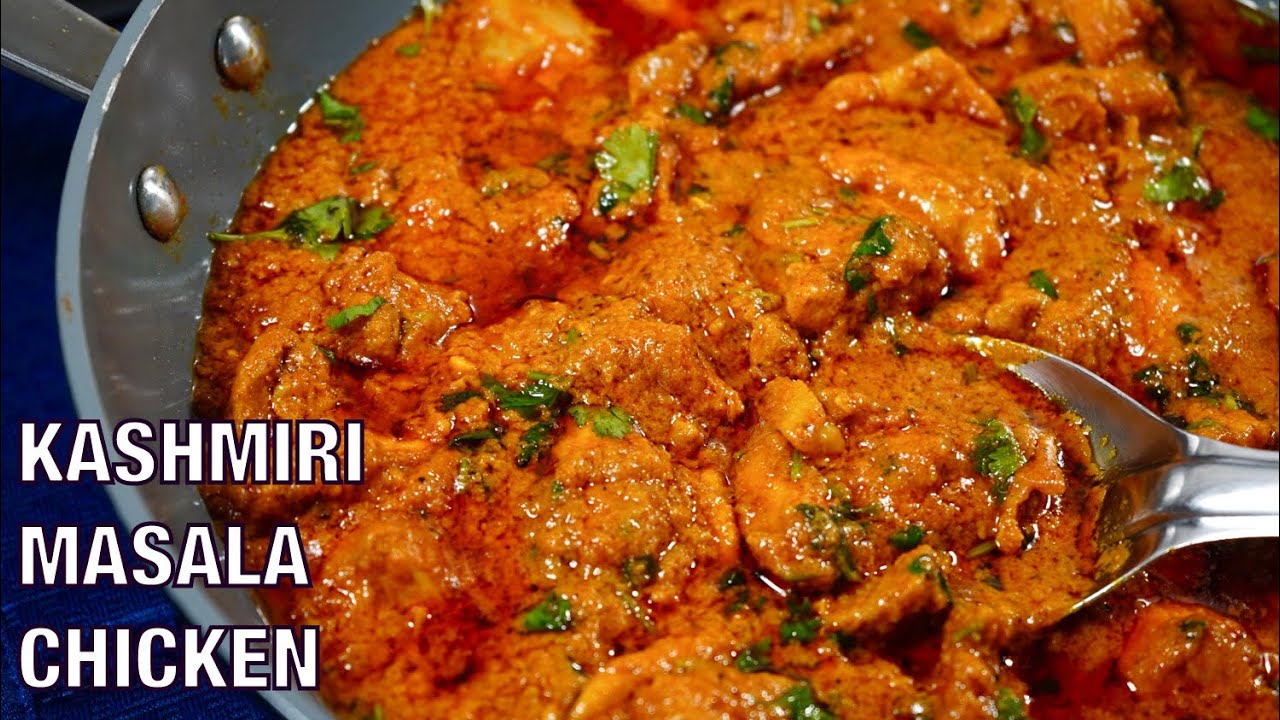 Kashmiri Red Chili Chicken Tikka Masala