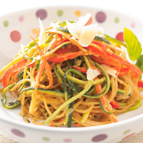 Zucchini Ribbon Primavera