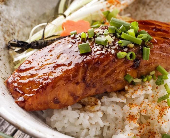 Miso-Ginger Salmon