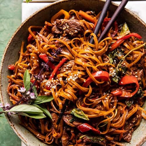 Korean-Inspired Steak Noodles