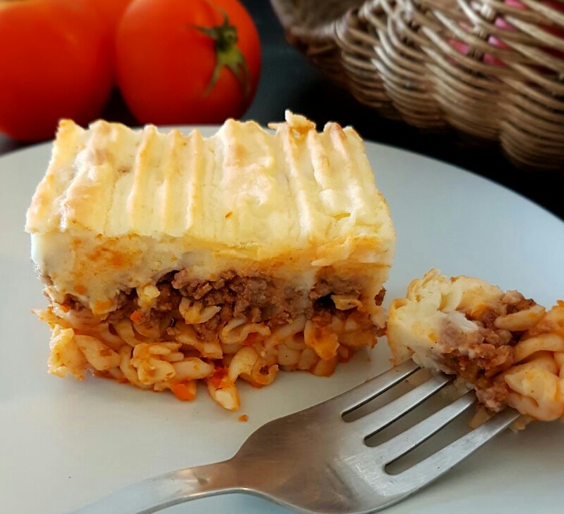Cottage Pie Pasta Topping