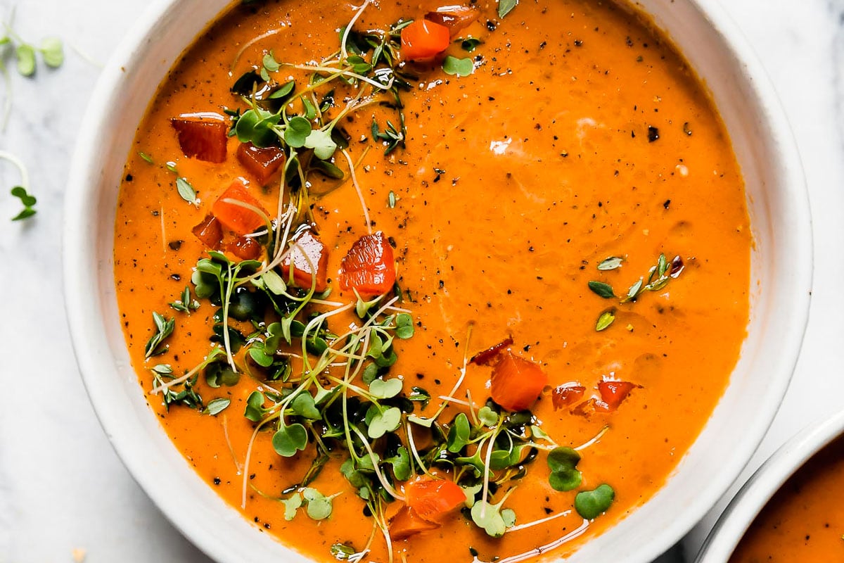 Roasted Red Pepper Soup
