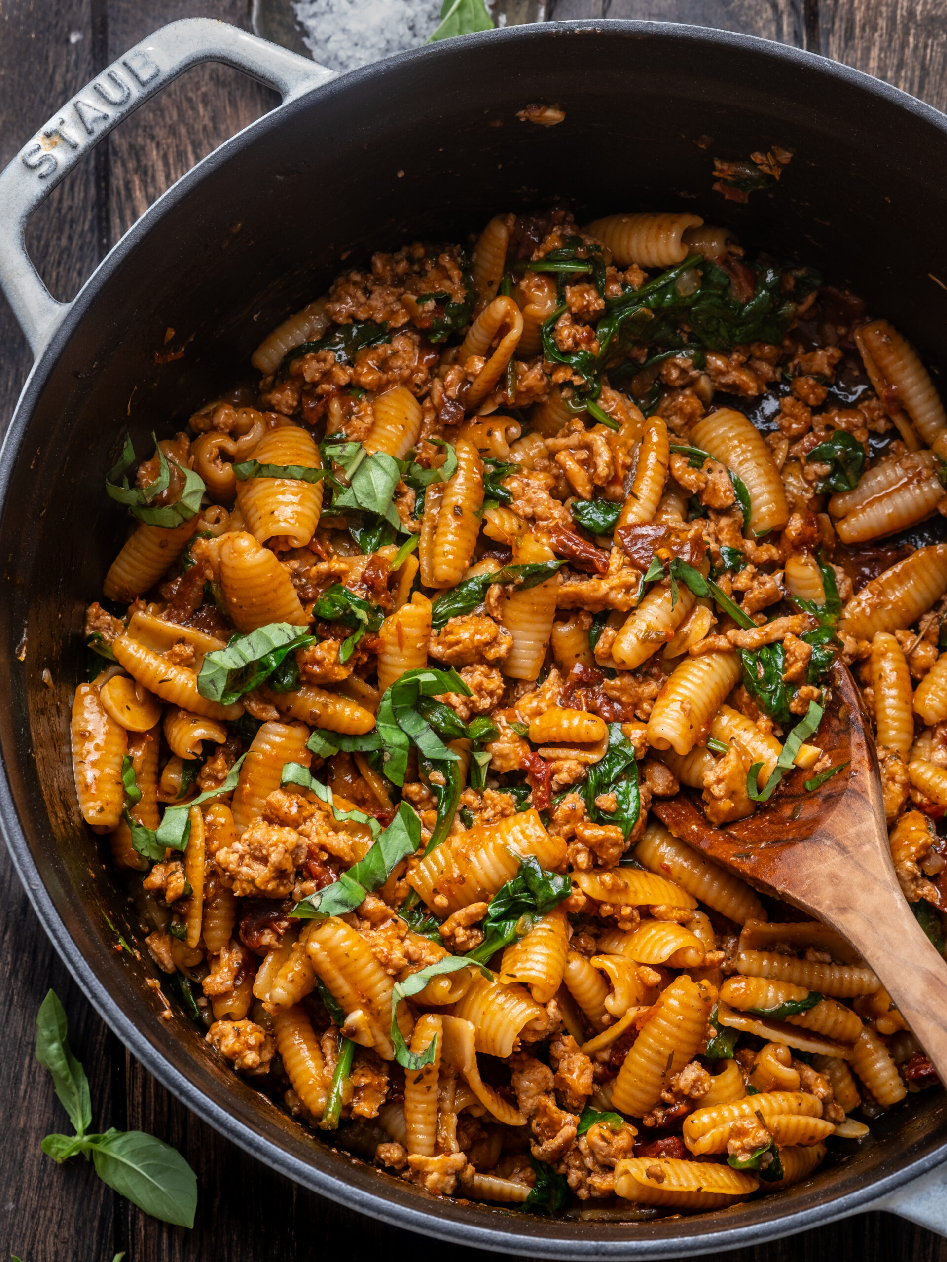 Harissa Turkey Pasta