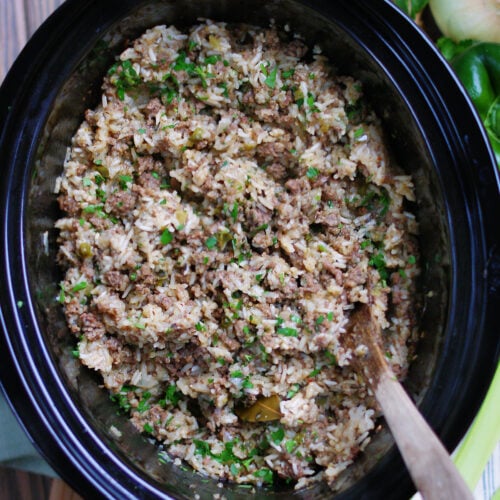 Dirty Rice with Ground Beef