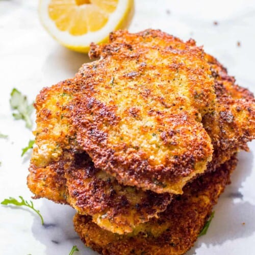 Italian Breadcrumb Chicken Patties