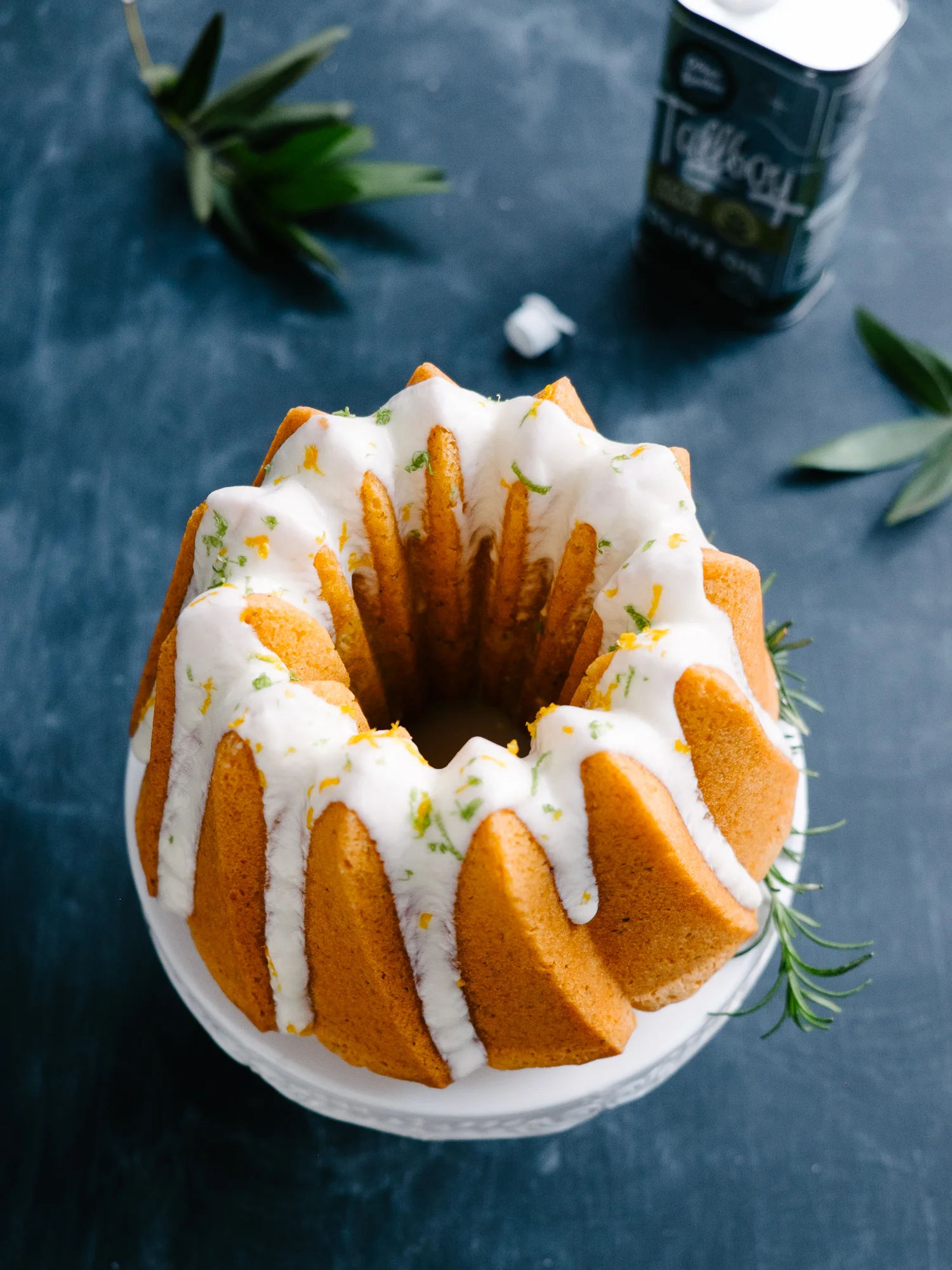 Olive Oil Rosemary Mini Bundts