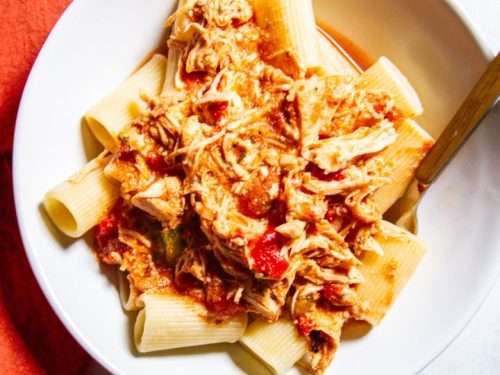 Roasted Red Pepper Chicken Pasta