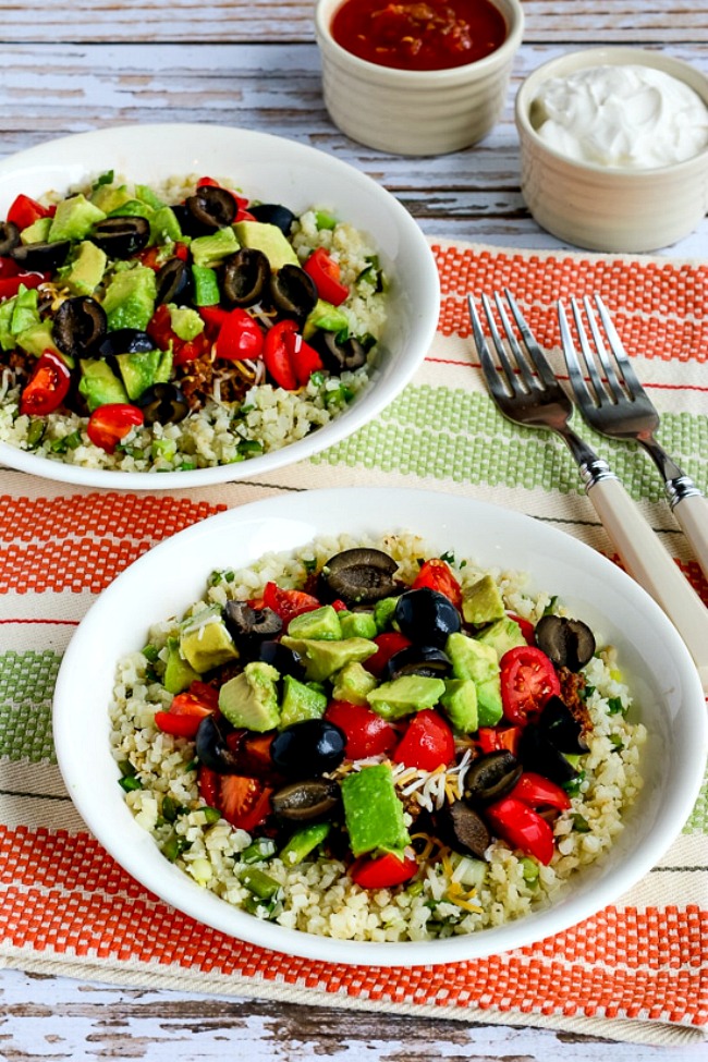 Taco Tuesday Cauliflower Fried Rice