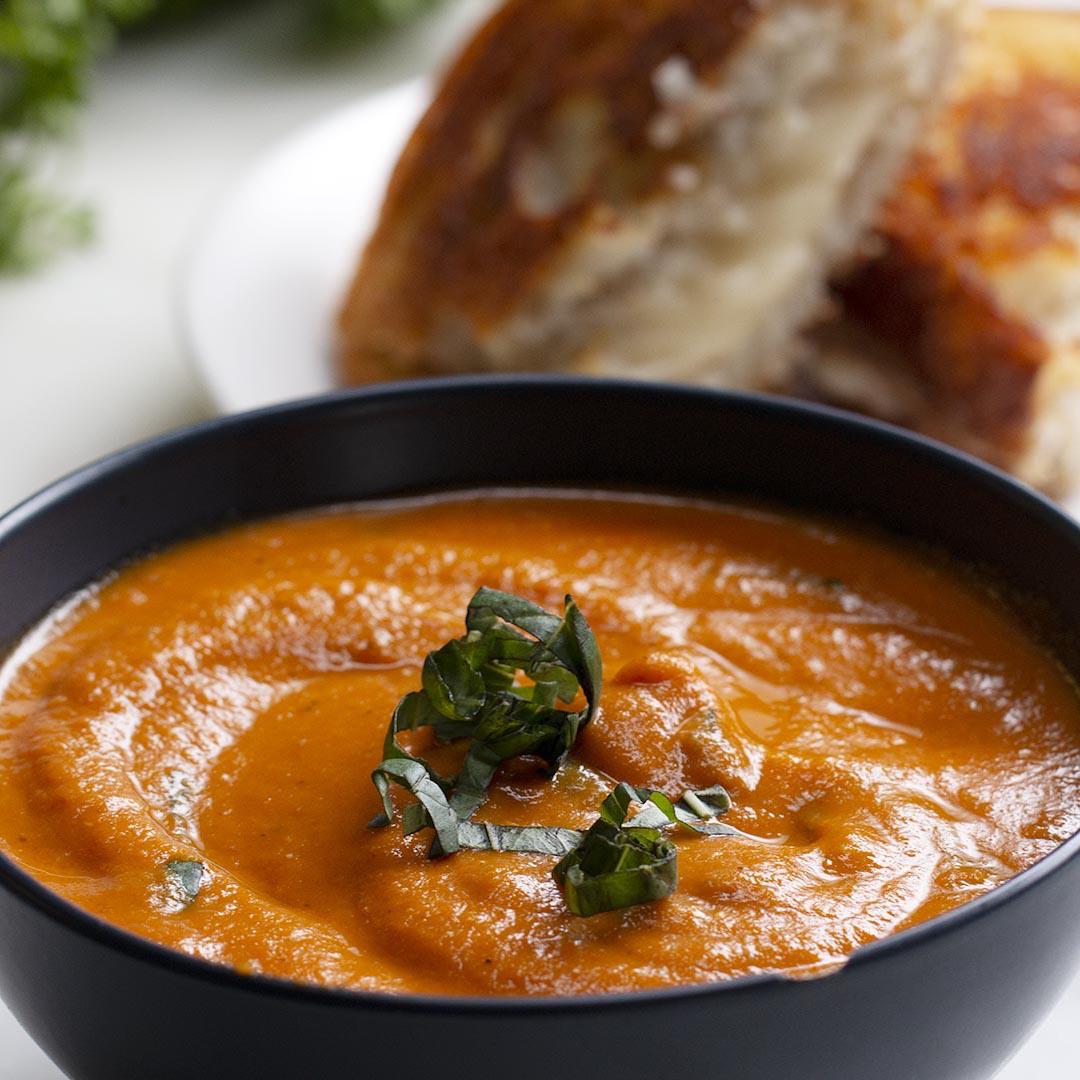 Potato Tomato Basil Soup
