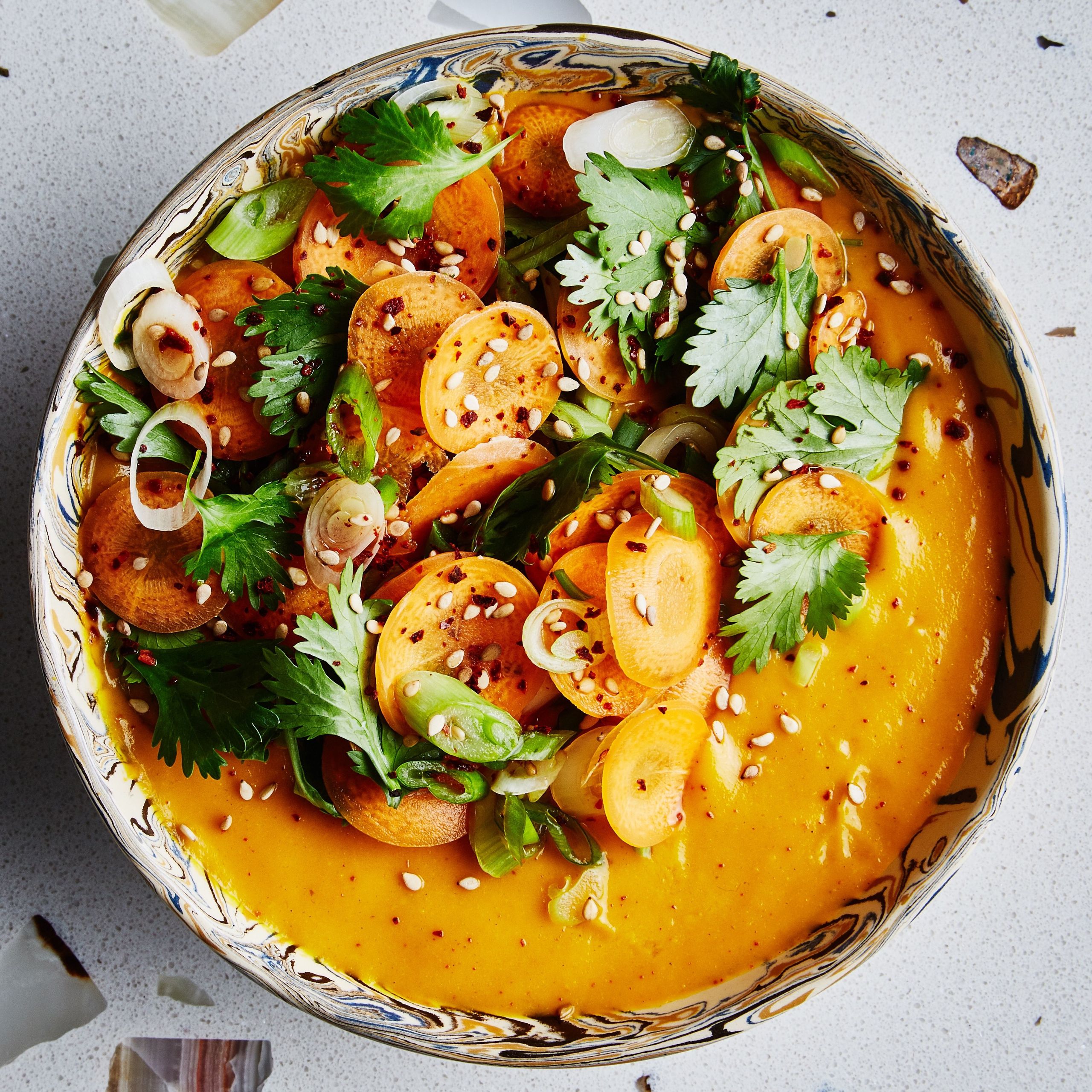 Spiced Carrot and Coconut Soup