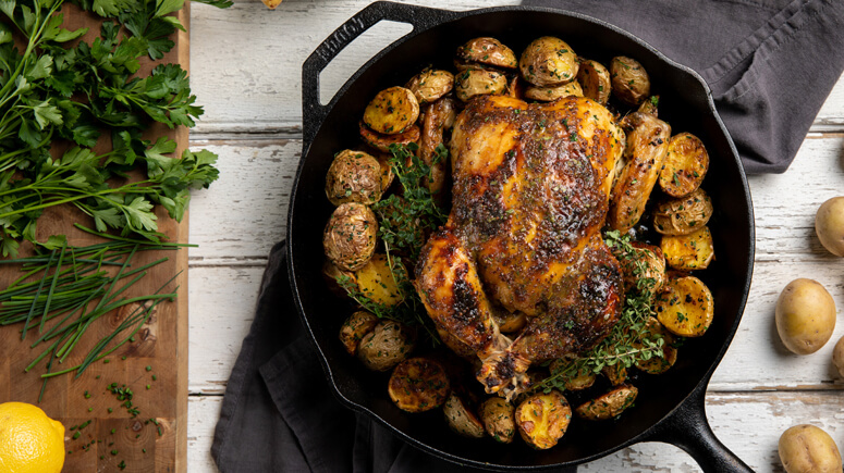 Mustard Maple Glazed Chicken
