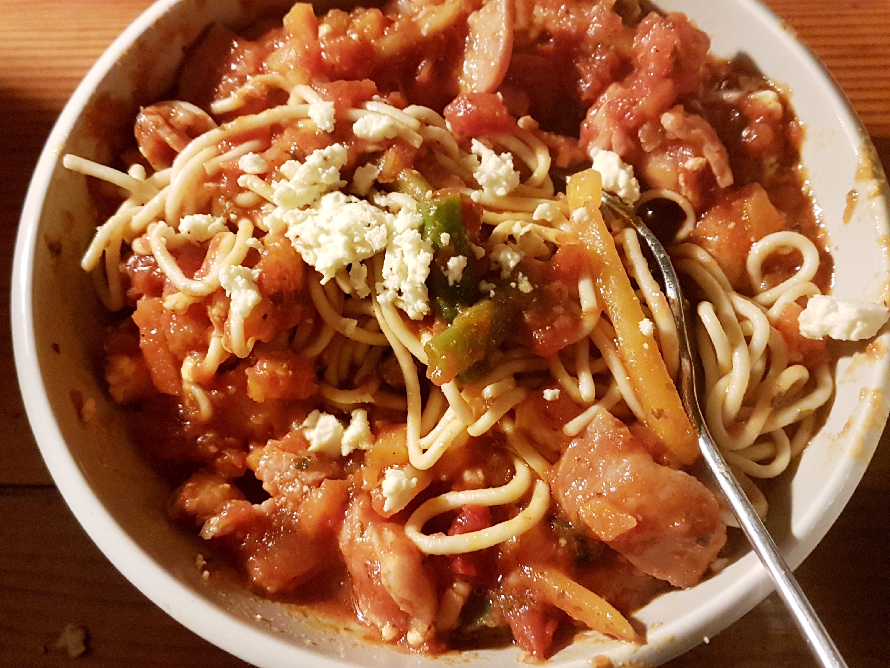 Spicy Arrabbiata with Bacon