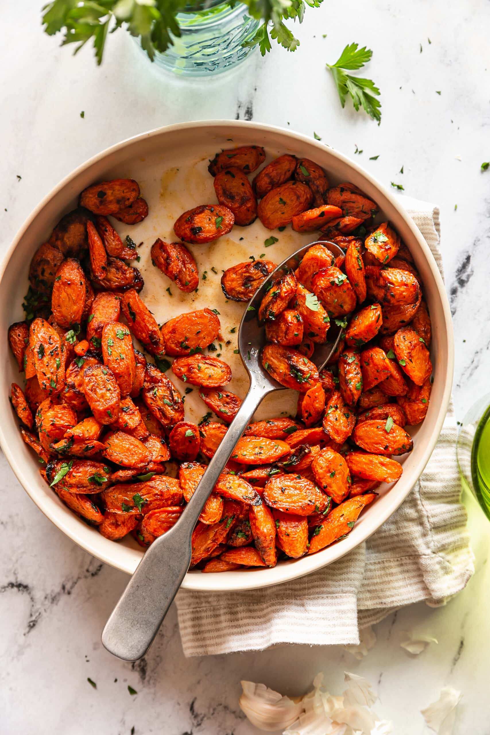 Roasted Carrot and Cumin Pasta