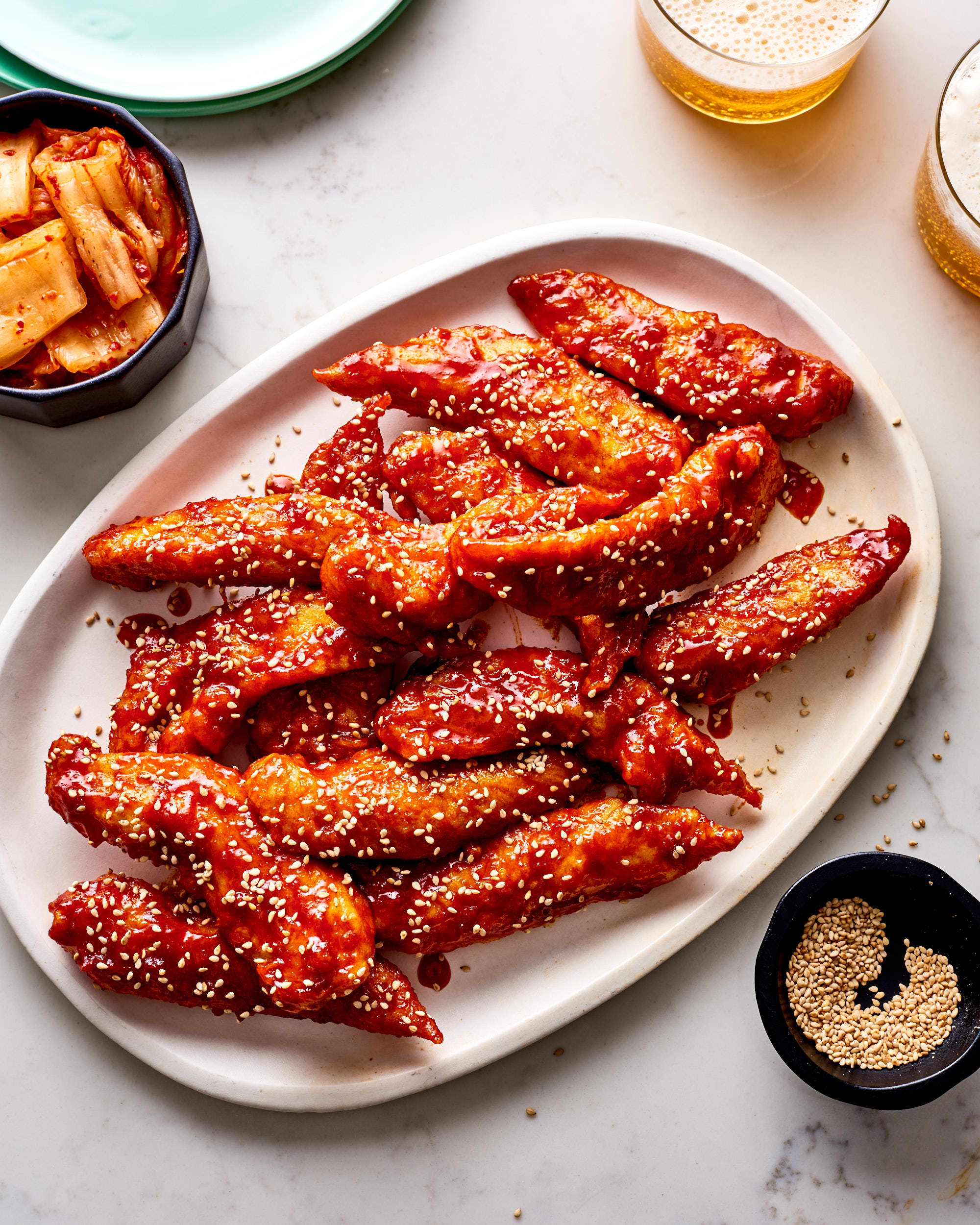 Korean Gochujang Strips