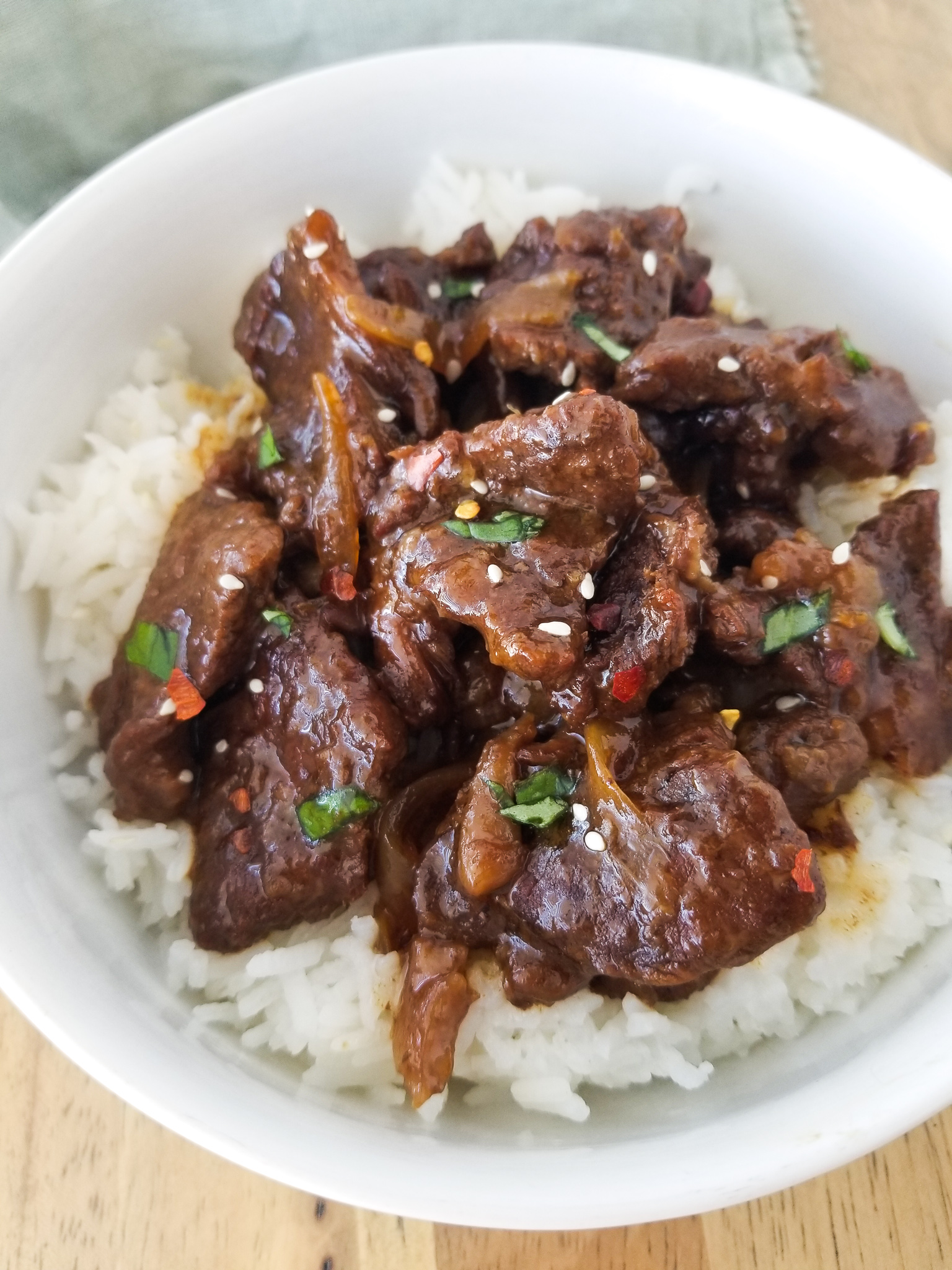 Teriyaki Glazed Beef Roast