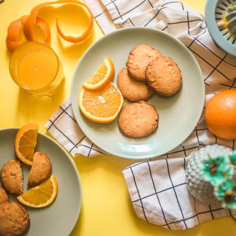 Orange Blossom Cookies