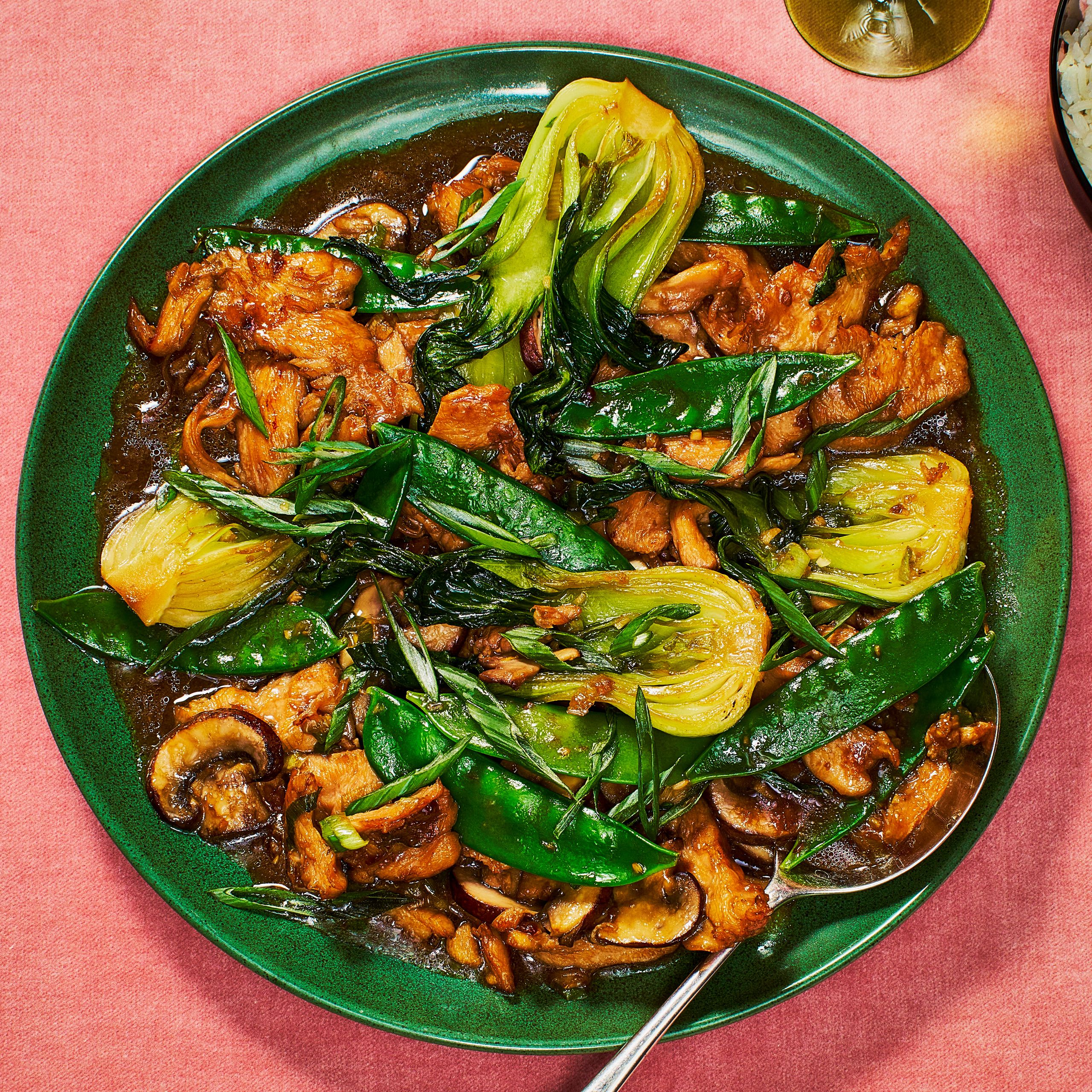 Ginger Garlic Chicken Stir-Fry