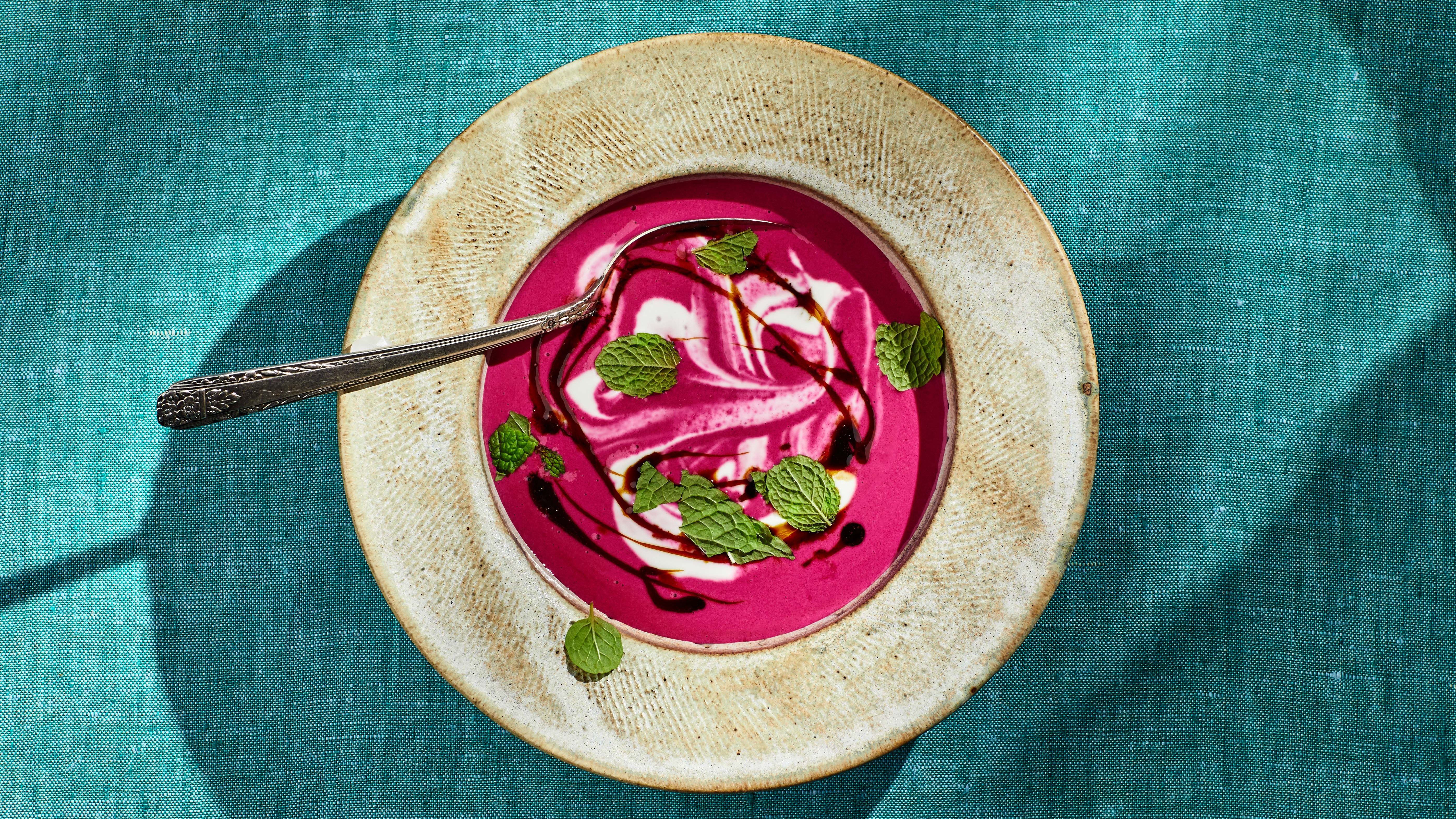 Chilled Beet and Yogurt Soup
