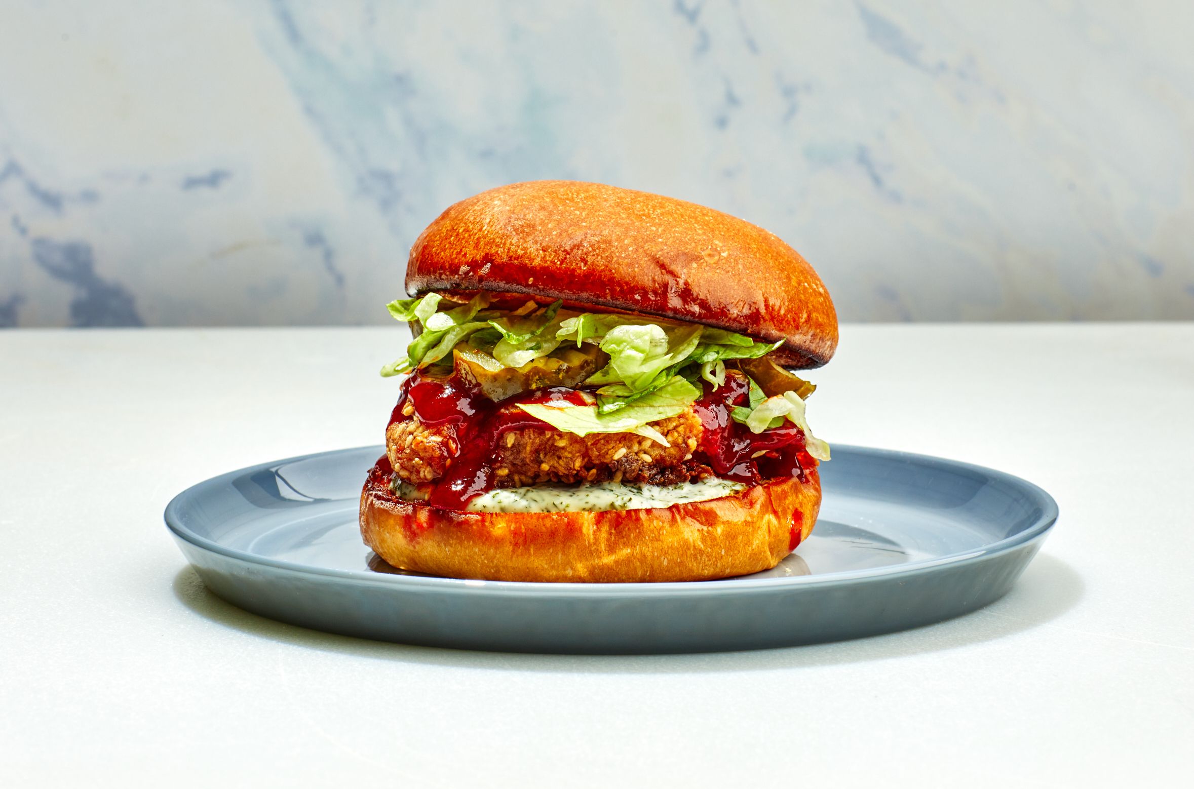 Korean Gochujang Chicken Sliders