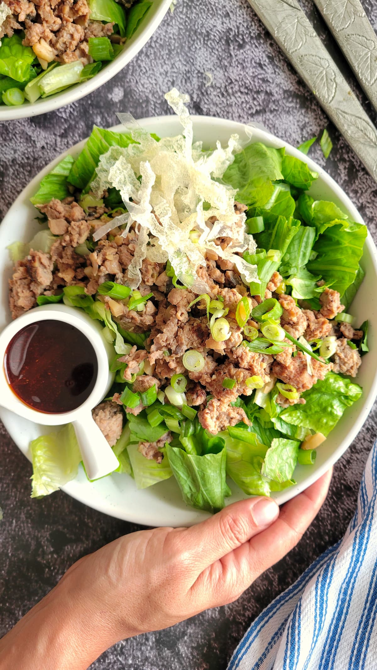 Chicken Salad Lettuce Cups