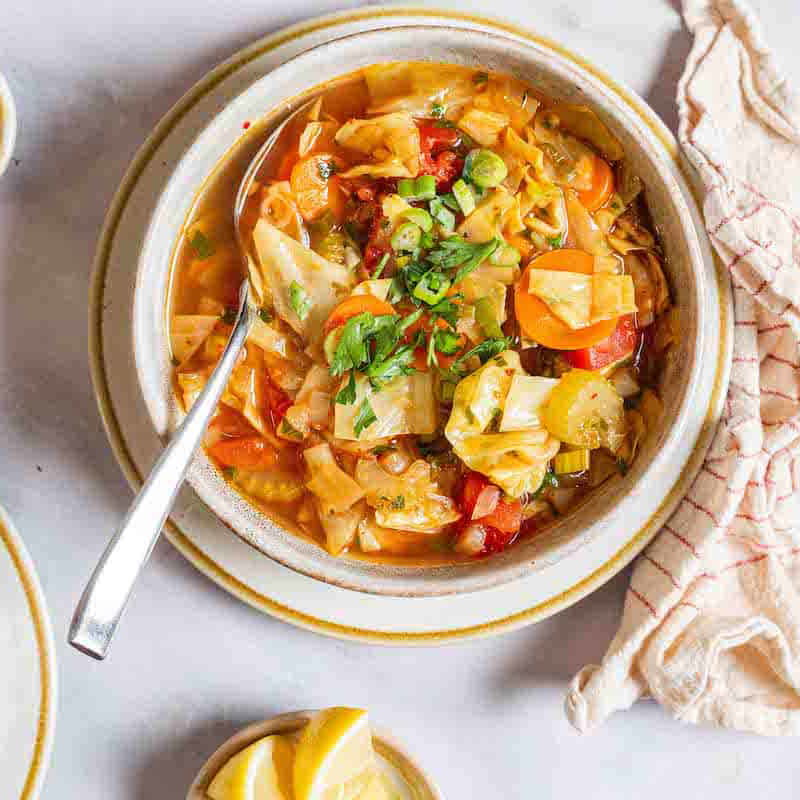 Ginger Cabbage Soup
