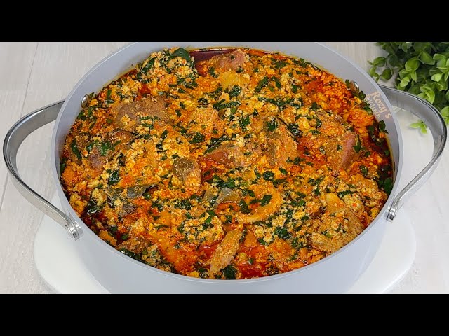 Egusi Soup with Pumpkin Seeds